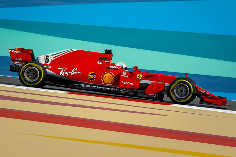 Ferrari SF71H ohne Halo (Fotomontage)