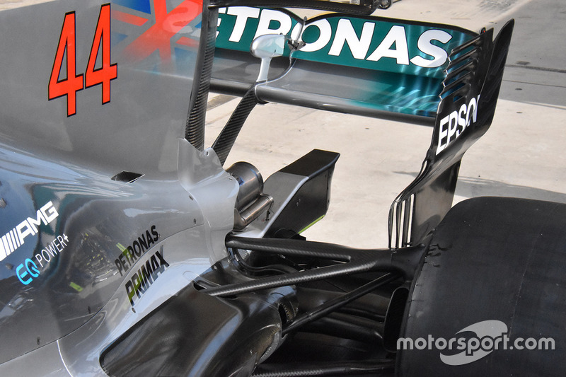 Mercedes AMG F1 detail