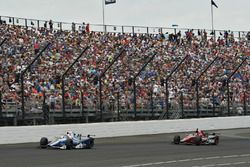 Max Chilton, Chip Ganassi Racing Honda, Mikhail Aleshin, Schmidt Peterson Motorsports Honda