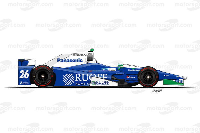 #26 - Takuma Sato, Andretti Autosport Honda
