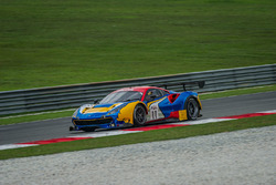 #11 Singha Motorsport Team Ferrari 488 GT3: Piti Bhirom Bhakdi, Carlo van Dam, Frank Yu, Tanart Sath