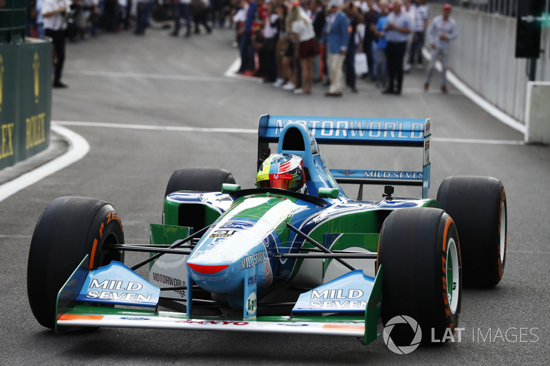 Мік Шумахер керує Benetton Ford B194