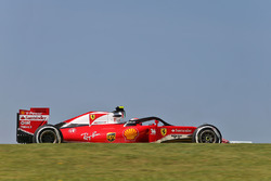 Kimi Raikkonen, Ferrari SF16-H with a Halo cockpit cover