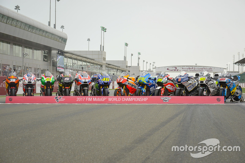 Alle MotoGP Bikes 2017