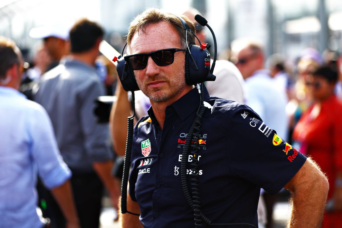 Christian Horner, jefe de Red Bull.
