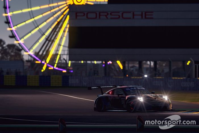 #56 Team Project 1 Porsche 911 RSR: Laurents Horr, David Kolkmann, Dany Giusa, Lukas Muller