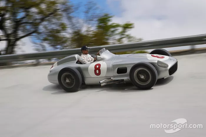 Lewis Hamilton et Sir Stirling Moss à Monza 