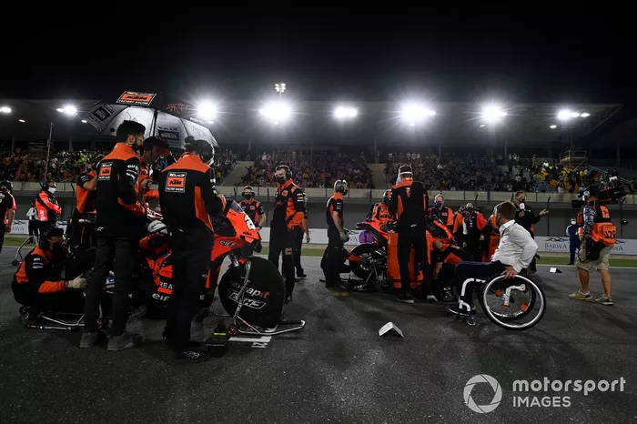 Iker Lecuona, KTM Tech3, Danilo Petrucci, KTM Tech3