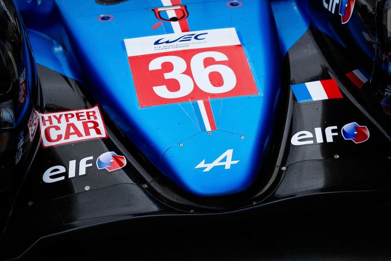 Gros plan sur l'Alpine A480 LMP1