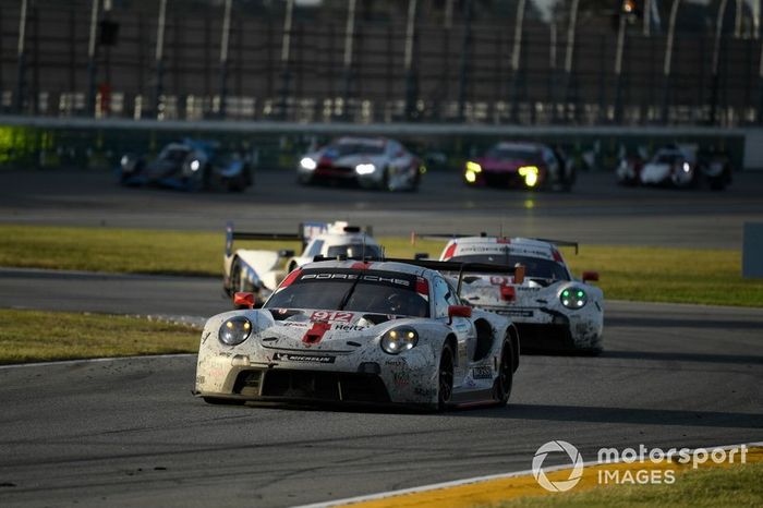 #912 Porsche GT Team Porsche 911 RSR - 19, GTLM: Laurens Vanthoor, Earl Bamber, Mathieu Jaminet