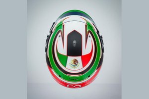 El nuevo casco de Patricio O'Ward Arrow McLaren SP