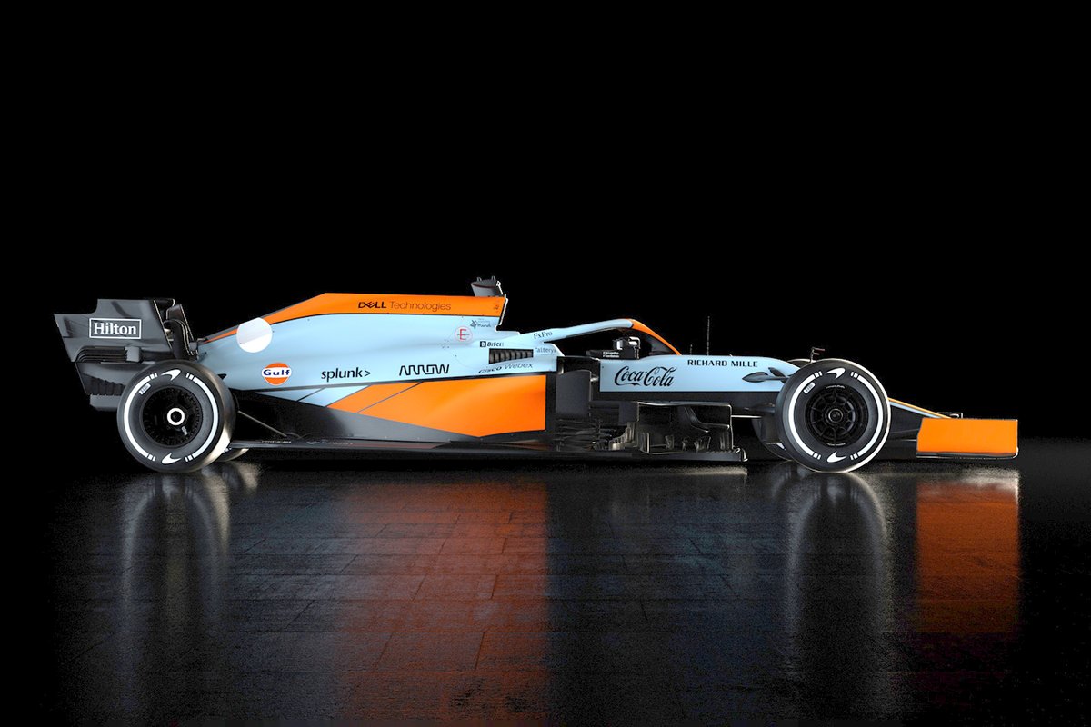 McLaren Gulf livery