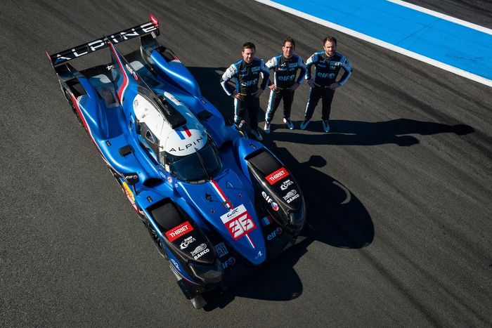 #36 Alpine ELF Matmut - Alpine 480 Gibson: Andre Negrao, Nicolas Lapierre, Matthieu Vaxivere