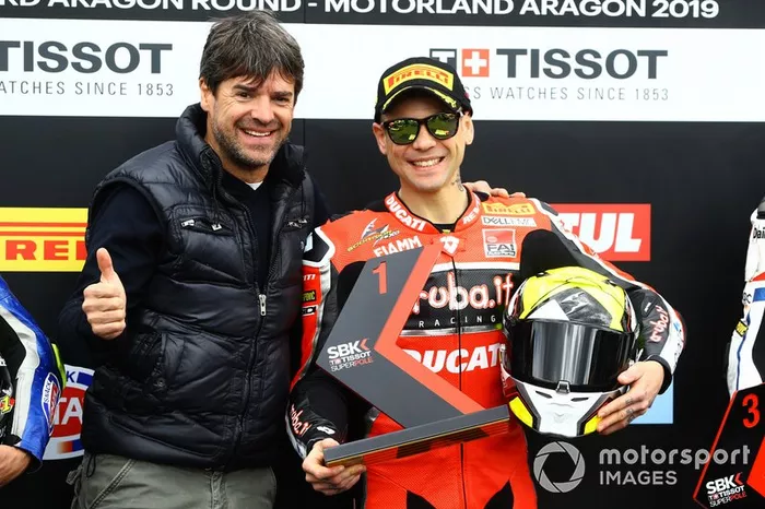 Carlos Checa, Alvaro Bautista, Aruba.it Racing-Ducati Team