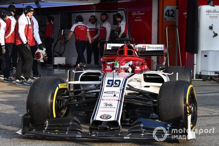 Antonio Giovinazzi, Alfa Romeo Racing C38