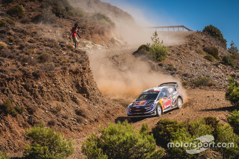 Elfyn Evans, Daniel Barritt, M-Sport Ford WRT Ford Fiesta WRC