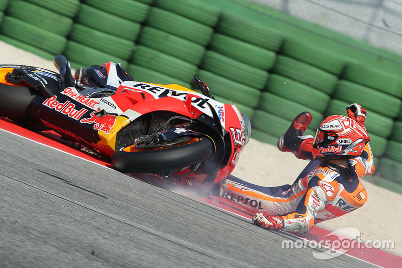 Аварія Марка Маркеса, Repsol Honda Team