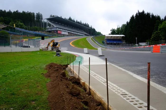 Overzicht Eau rouge