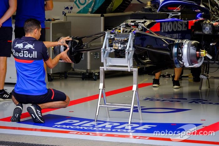 Toro Rosso STR14 de Pierre Gasly