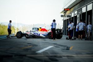 Liam Lawson, Racing Bulls, pruebas Pirelli Hungaroring