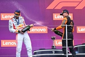 Lando Norris, McLaren, Max Verstappen, Red Bull Racing