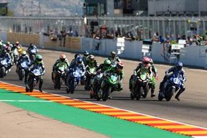 Start der Supersport-300-Klasse im Motorland Aragon