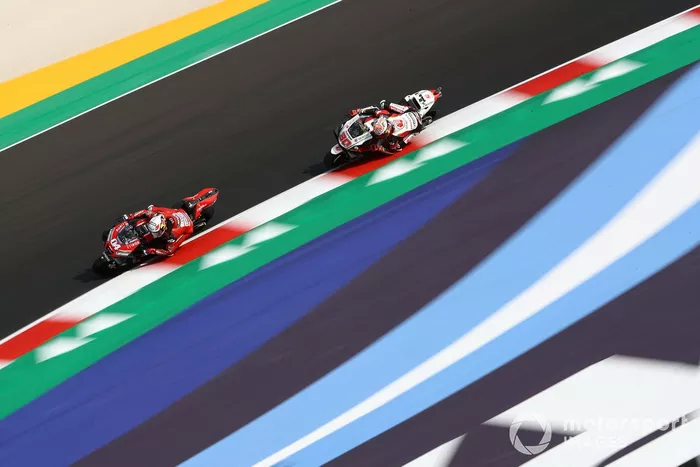 Andrea Dovizioso, Ducati Team, Takaaki Nakagami, Team LCR Honda 