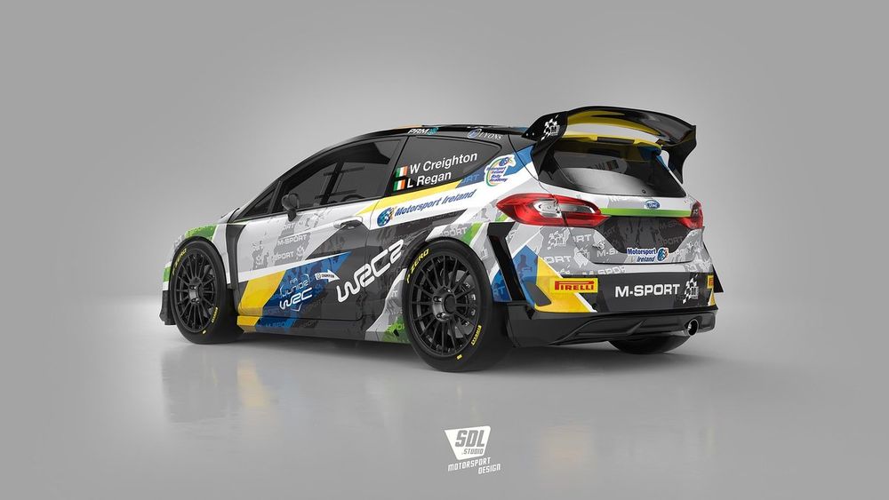 William Creighton, Liam Regan, Ford Fiesta Rally2