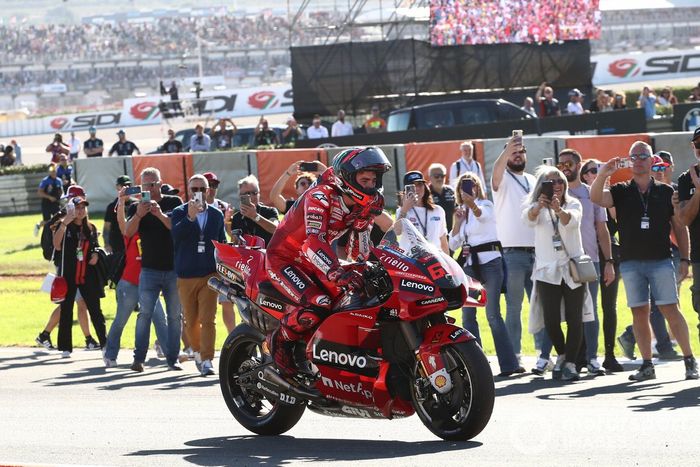 Campeón del mundo Francesco Bagnaia, Ducati Team