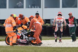 Marc Marquez, Repsol Honda Team crash