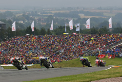 Andrea Dovizioso, Ducati Team; Valentino Rossi, Yamaha Factory Racing; Hector Barbera, Avintia Racin