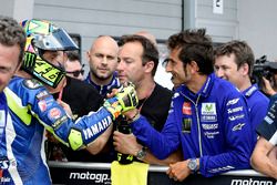 Valentino Rossi, Yamaha Factory Racing en parc ferme