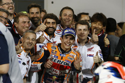 Marc Márquez, Repsol Honda Team, Honda en el parc ferme