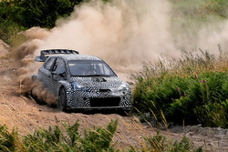 Testfahrten mit dem Toyota Yaris WRC 2017