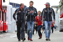 Daniil Kvyat, Scuderia Toro Rosso y Carlos Sainz Jr., Scuderia Toro Rosso