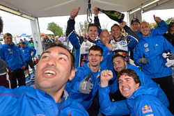 Andreas Mikkelsen, Anders Jäger, Volkswagen Polo WRC, Volkswagen Motorsport con el equipo