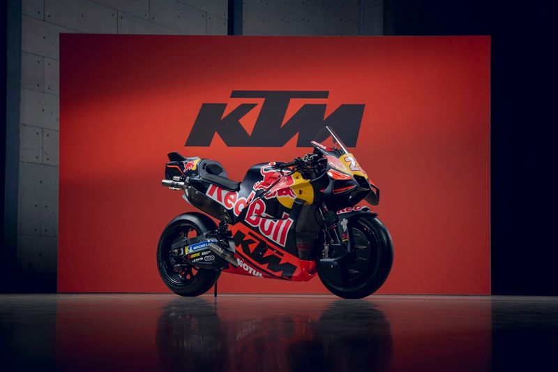 La moto d'Enea Bastianini, Red Bull KTM Tech3