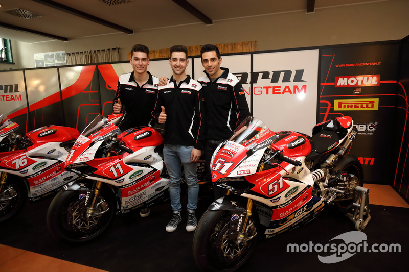 Michele Pirro, Barni Racing Team, Samuele Cavalieri, Barni Racing Team, Matteo Ferrari, Barni Racing