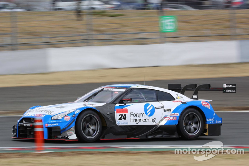 #24 Kondo Racing Nissan GT-R GT500: Mitsunori Takaboshi, Joao Paulo de Oliveira