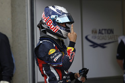 El hombre de la pole Sebastian Vettel, Red Bull Racing RB7