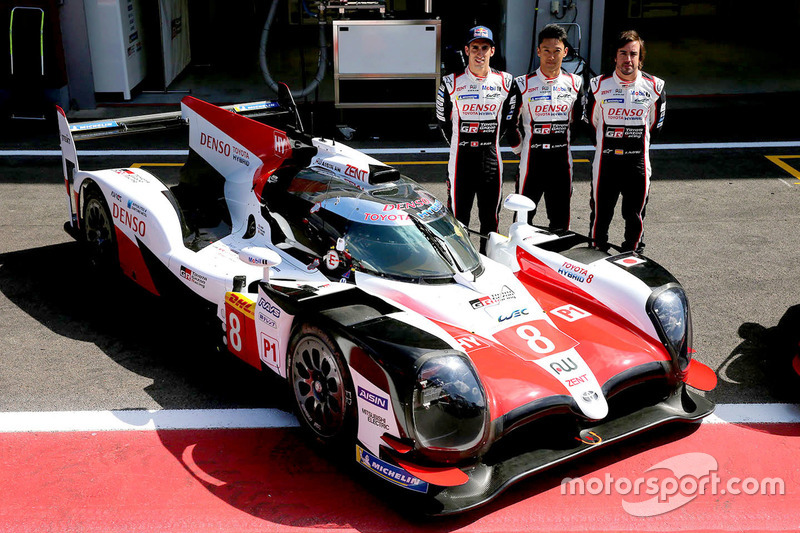 #8 Toyota Gazoo Racing Toyota TS050: Sébastien Buemi, Kazuki Nakajima, Fernando Alonso