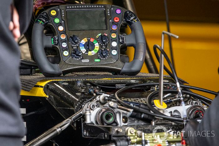 Volante del Renault Sport F1 Team R.S. 18
