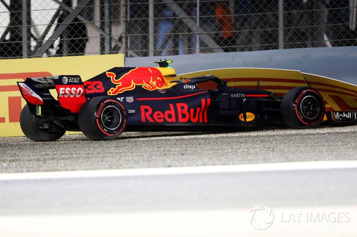 Accidente de Max Verstappen, Red Bull Racing