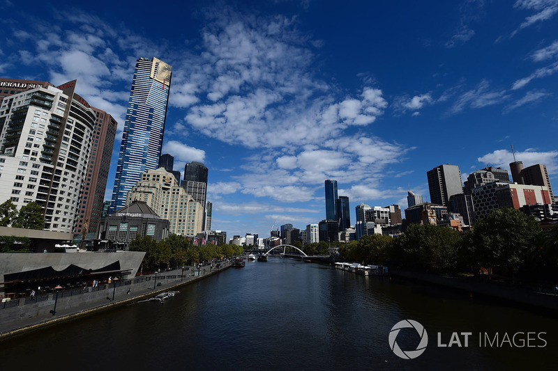 Una vista di Melbourne