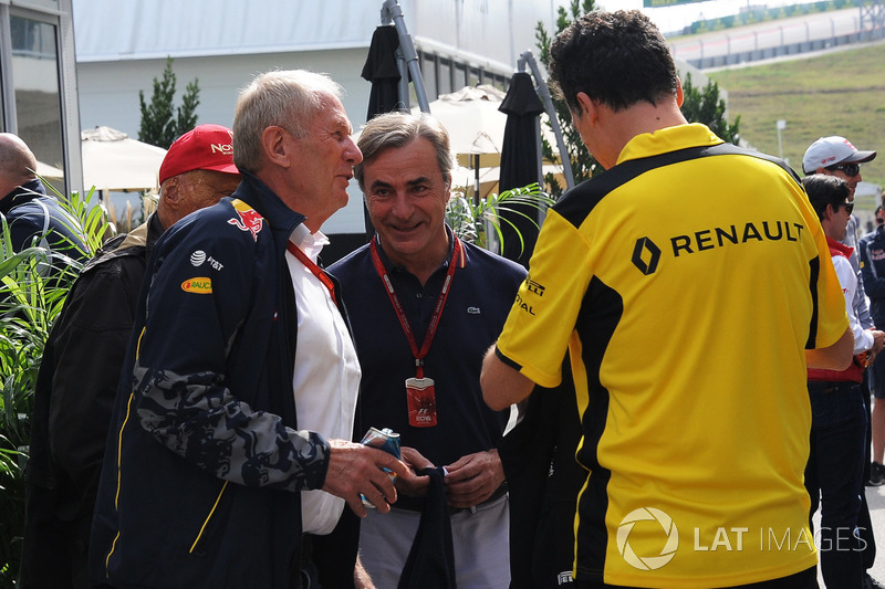 Dr. Helmut Marko, Red Bull Motorsporları Danışmanı ve Carlos Sainz