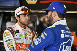 Chase Elliott, Hendrick Motorsports Chevrolet and Jimmie Johnson, Hendrick Motorsports Chevrolet