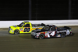 Matt Crafton, ThorSport Racing Toyota and Christopher Bell, Kyle Busch Motorsports Toyota