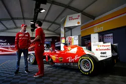 Sebastian Vettel, Ferrari, en un evento de Shell