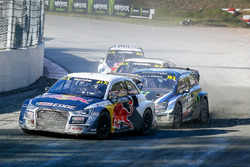 Mattias Ekström, EKS RX Audi S1, Petter Solberg, PSRX Volkswagen Sweden VW Polo Gti