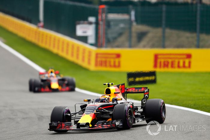 Max Verstappen, Red Bull Racing RB13, Daniel Ricciardo, Red Bull Racing RB13